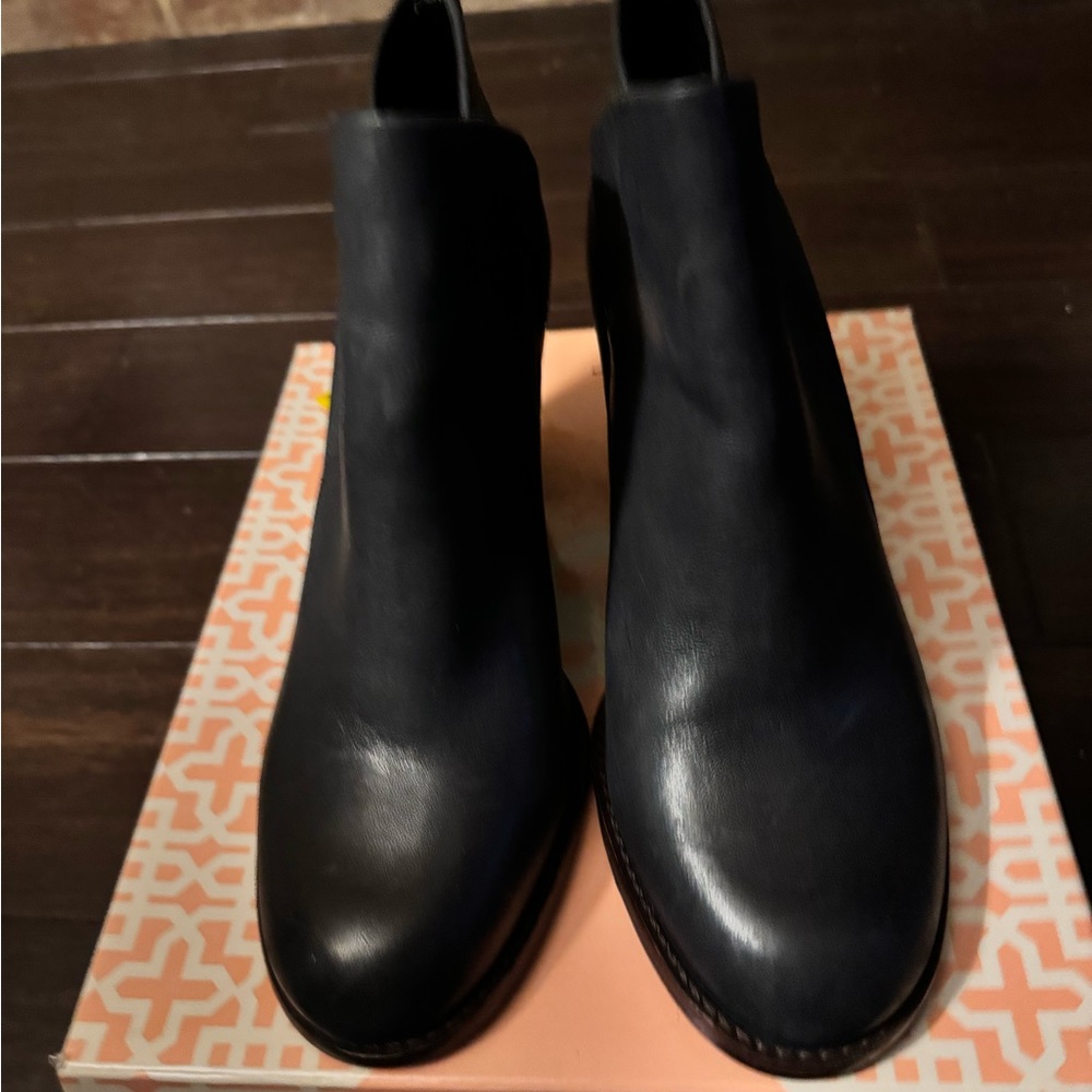 Soft Leather Gianni Binni Black Wedge heels